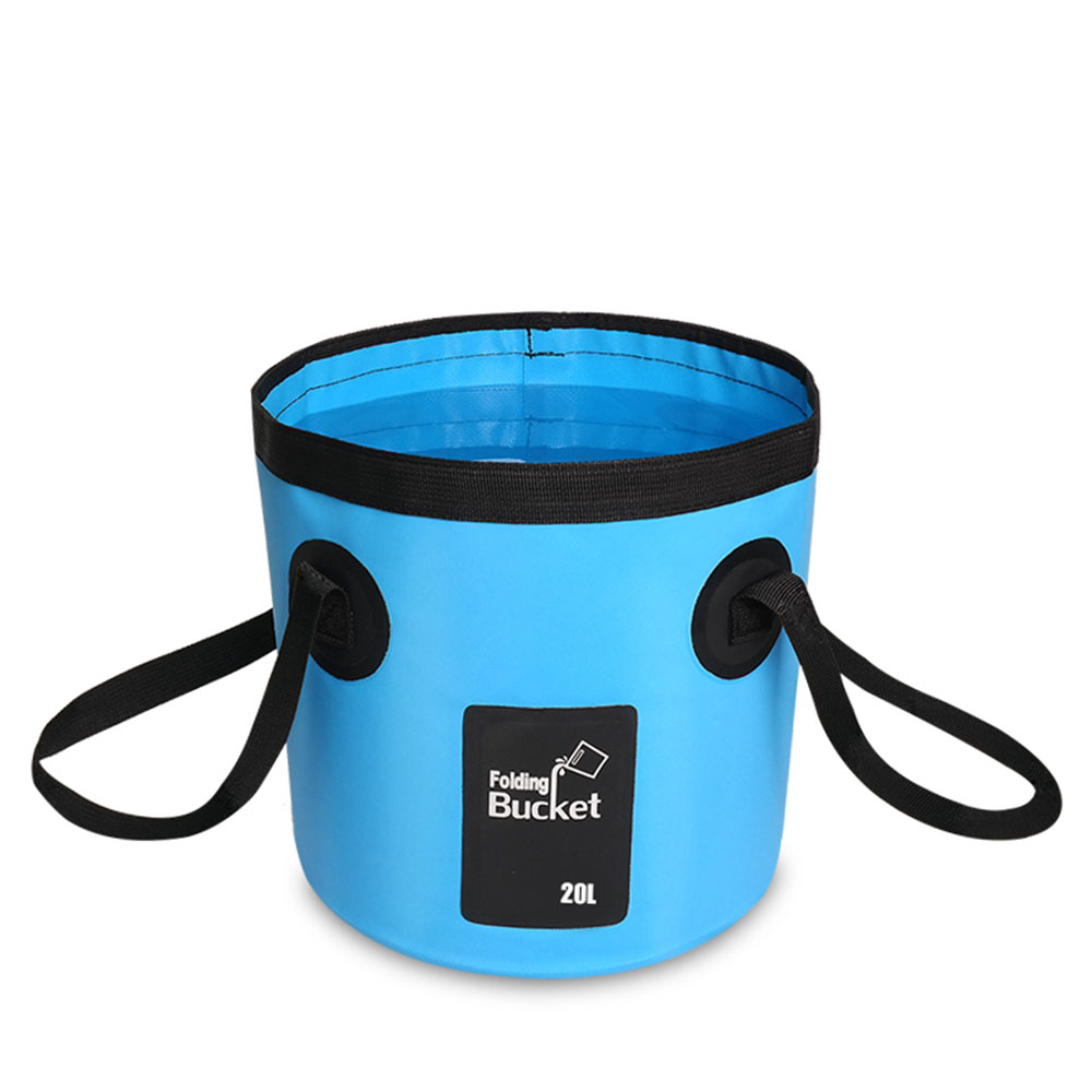 12/20L Outdoor PVC Folding Water Bucket